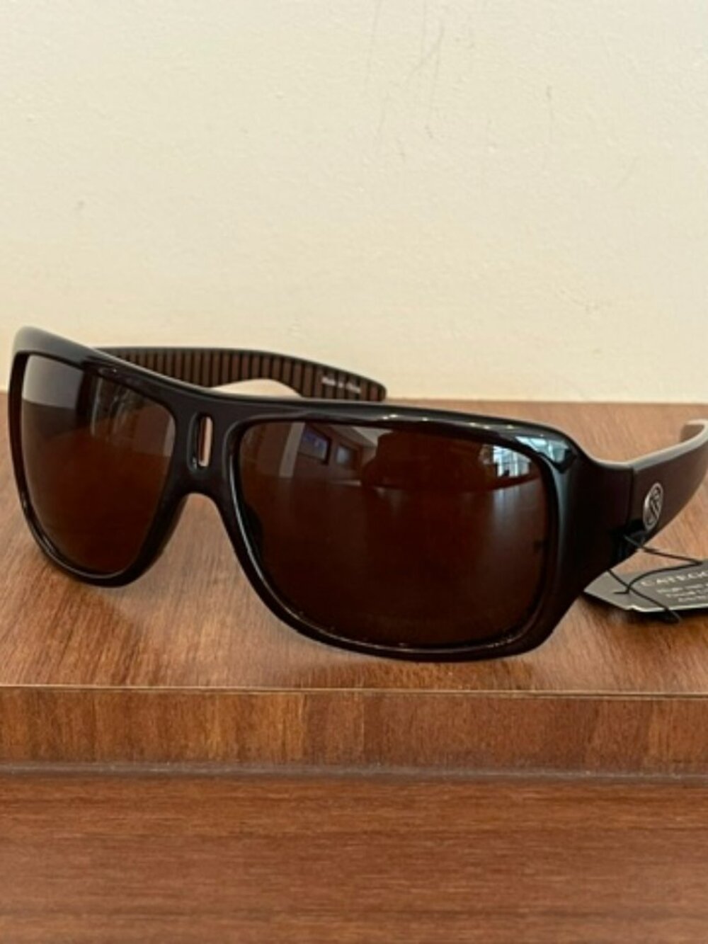 Filtrate Eyewear CATEGORY 3 Zephyr 85003 Dark Brown Frame Sunglasses
